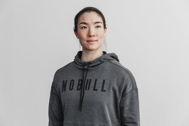 Women's Nobull WoHoodie Hoodie Dark / Grey | SG J3144P